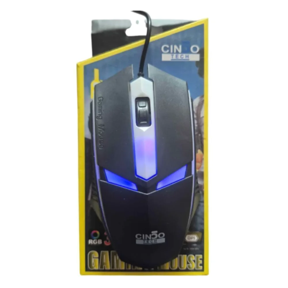 Mouse RGB - 307812 Cinco Tech — Periféricos, Sevelin Arica