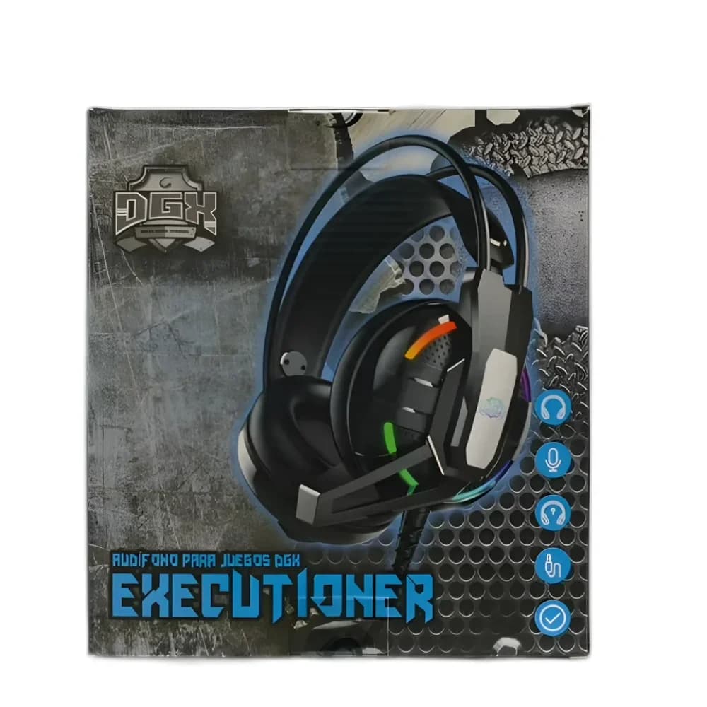Audífono Gamer Executiner DGX – LED + USB + 3.5 mm — Audio, Sevelin Arica