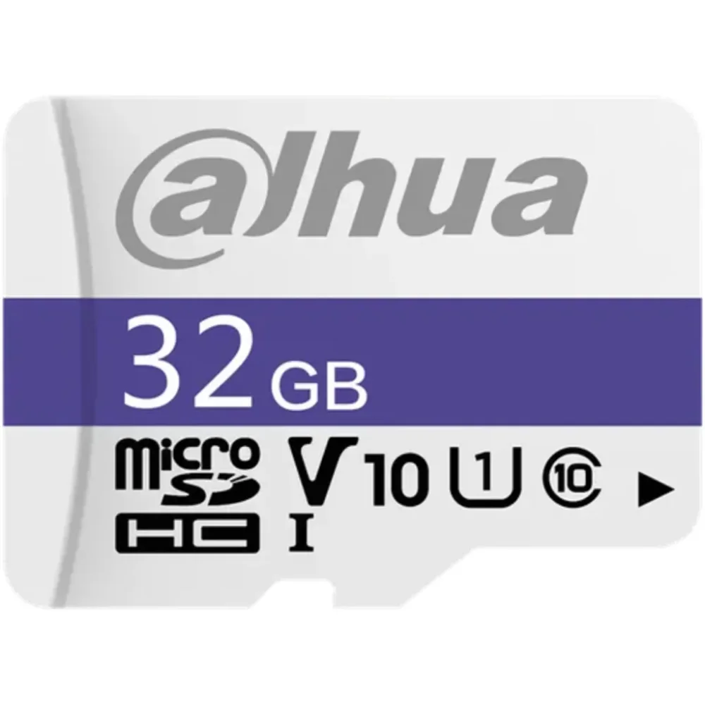 Tarjeta microSD Dahua 32GB DHI-TF-C100 UHS-I Clase 10 — Almacenamiento, Sevelin Arica