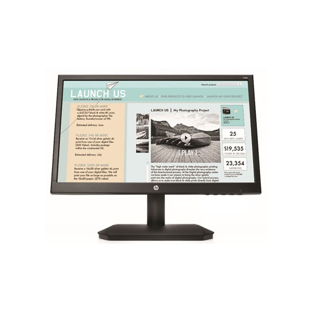 Monitor HP 19" V190 Reacondicionado — Monitores, Sevelin Arica